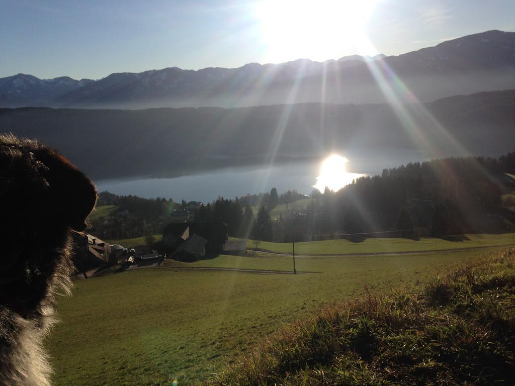 Ruhige Wohnung Mit Schoenem Eigengarten In Seeboden Am Millstaettersee Eksteriør bilde