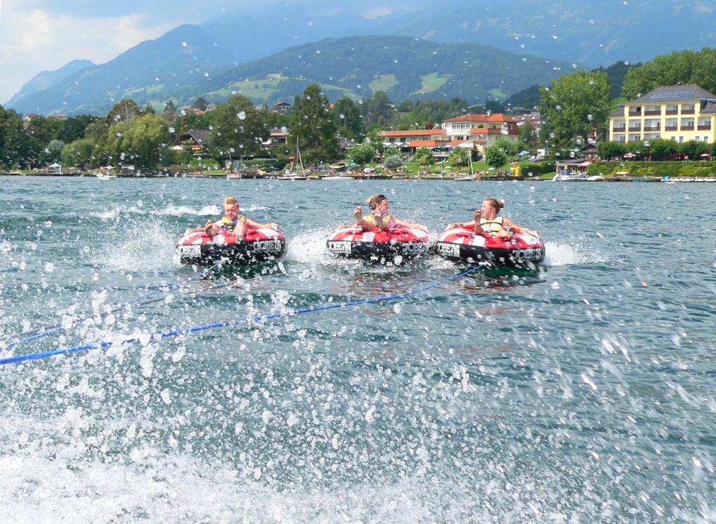 Ruhige Wohnung Mit Schoenem Eigengarten In Seeboden Am Millstaettersee Eksteriør bilde