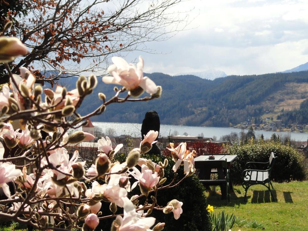 Ruhige Wohnung Mit Schoenem Eigengarten In Seeboden Am Millstaettersee Eksteriør bilde